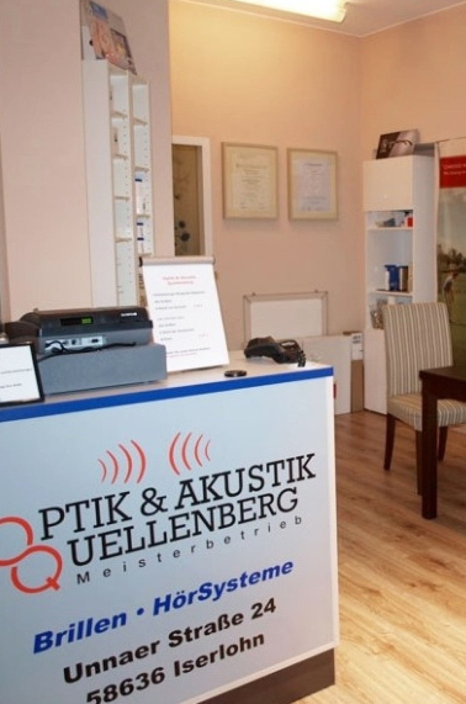 Innenansicht Geschäft